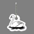 Zippy Clip & Swan Tag W/ Tab